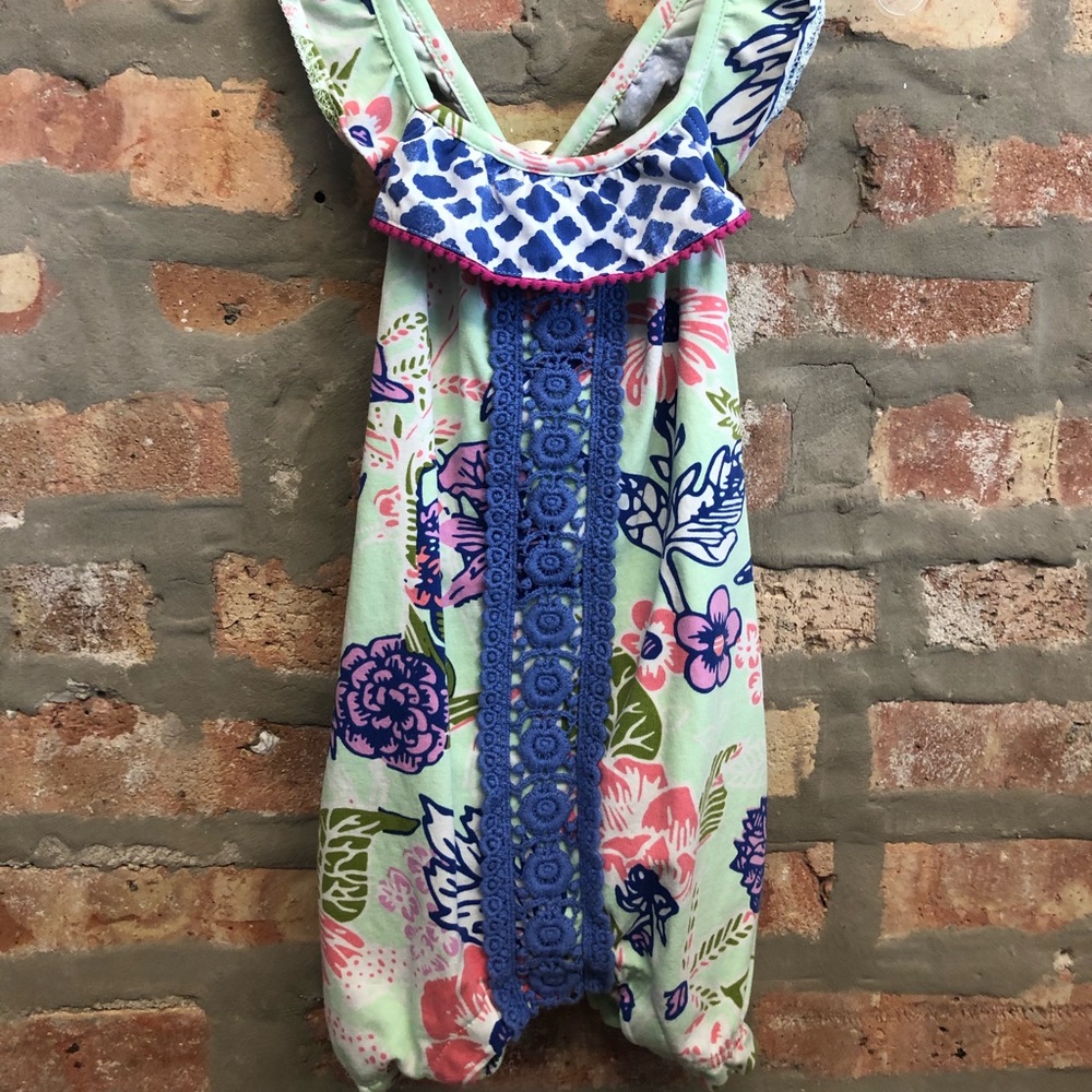 Matilda Jane Mint Romper 18-24